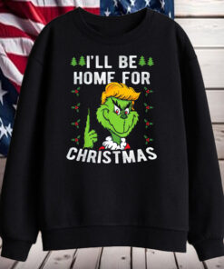 I'll Be Home For Christmas Funny Trump 2024 Xmas Pajamas Shirt, Hoodie, Sweatshirt, Long Sleeve and Tank Top1