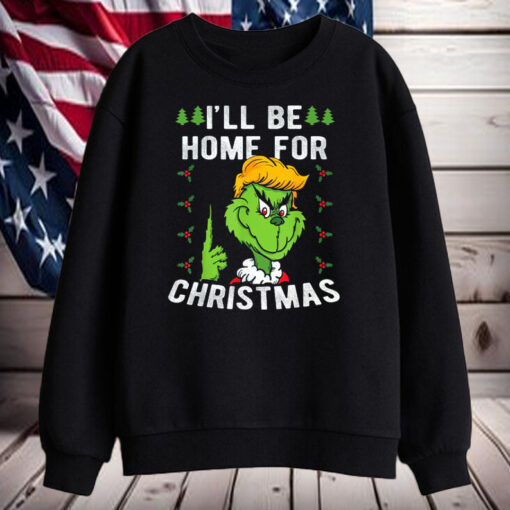 I'll Be Home For Christmas Funny Trump 2024 Xmas Pajamas Shirt, Hoodie, Sweatshirt, Long Sleeve and Tank Top1