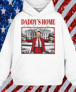 Trump Daddy’s Home For Christmas Shirt, Hoodie, Sweatshirt, Long Sleeve and Tank Top