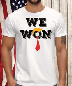 Trump We Won ,US President 2025 Election Shirt, Hoodie, Sweatshirt, Long Sleeve and Tank Top6