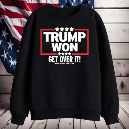 Trump Won Get Over It 47th US President Shirt, Hoodie, Sweatshirt, Long Sleeve and Tank Top2