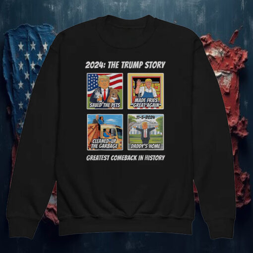 Victory Trump 2024 Greatest Comeback Inauguration Shirt ,Sweatshirt