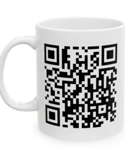 DONALD TRUMP DANCING QR CODE MUG