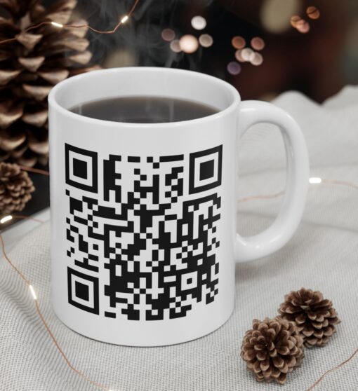 DONALD TRUMP DANCING QR CODE MUG US