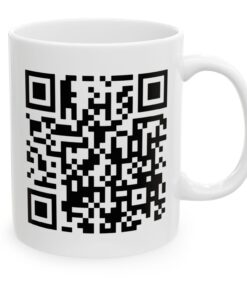 DONALD TRUMP DANCING QR CODE MUGS