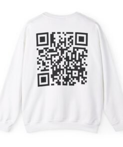 TRUMP DANCING QR CODE Crewneck Sweatshirt