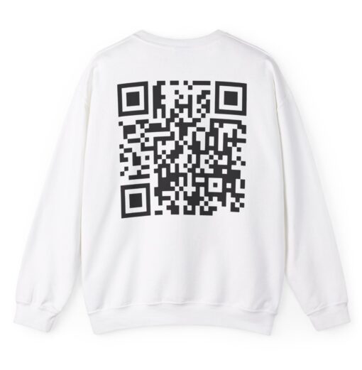 TRUMP DANCING QR CODE Crewneck Sweatshirt