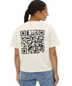 TRUMP DANCING QR CODE Women's Shirts