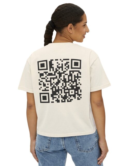 TRUMP DANCING QR CODE Women's Shirts