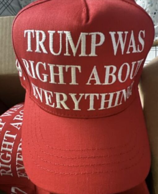 Trump Was Right About Everything Red Hat